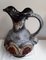 Vintage German Ceramic Vase with Gray Brown Glaze by Dümler & Breiden, 1970s, Image 1