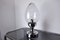 Lámpara de mesa de membrana de cristal de Murano, Italia, años 60, Imagen 6