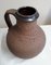 Jarrón alemán vintage de cerámica marrón de Carstens, años 70, Imagen 3