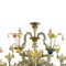 Murano Glass Chandelier in the style of Rezzonico, 1940s, Image 5
