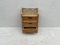 Mid-Century Boho Style Bamboo and Rattan 3-Drawer Cabinet 6