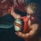 Artista della scuola austriaca, Madonna col bambino, San Giovanni e melograno, XVIII secolo, Olio su tela, con cornice, Immagine 7