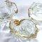 Small Italian Glass Shell Dishes from Napoli, 1960s, Set of 4, Image 2