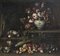 Angelo Maria Rossi, Bodegón con jarrón de flores, caza, setas y verduras, década de 1600, óleo sobre lienzo, enmarcado, Imagen 1
