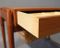 Danish Small Teak Sewing Table, 1960s 6