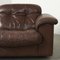 Leather Adjustable Ds101 2-Seater Sofa from de Sede, 1970s, Image 2