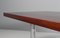 Dining Table with Extension Leaf in Rosweood and Chromed Steel by Poul Nørreklit, 1960s, Image 7