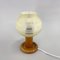 Mid-Century Wood & Glass Table Lamp, 1970s, Image 9