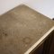 Vintage Console Table in Concrete Fossil and Brass, 1970s, Image 8