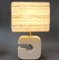 Vintage Italian Travertine Table Lamp, 1970s 2