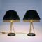 Lampes de Bureau Noires et Classiques en Métal par Uppsala Armaturfabriks, 1950s, Set de 2 4