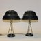 Schwarze & Klassische Tischlampen aus Metall von Uppsala Armaturfabriks, 1950er, 2er Set 6