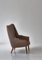 Danish Modern Highback Lounge Chair by Kurt Østervig, 1958, Image 3