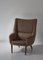 Danish Modern Highback Lounge Chair by Kurt Østervig, 1958, Image 2