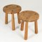 Tabourets Utö Vintage par Axel Einar Hjorth, 1930s, Set de 2 2