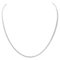 18 Carat White Gold Tennis Necklace, Image 1