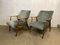 Mid-Century Armchairs in Beech, 1960s, Set of 2, Image 1