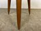 Vintage Flower Stool with Three Tapered Feet, 1950s, Image 7