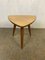 Vintage Flower Stool with Three Tapered Feet, 1950s 5