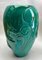 Vintage Belgian Vase in Green Glazed Terracotta, 1930, Image 6