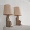 Lámparas de mesa Faraón italianas de cerámica, años 60. Juego de 2, Imagen 8