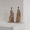 Lámparas de mesa Faraón italianas de cerámica, años 60. Juego de 2, Imagen 12
