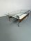 Mid-Century Modernist Steel, Wood and Glass Coffee Table in the style of Fristho, 1960s, Image 3