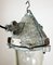 Lámpara industrial a prueba de explosiones de aluminio fundido gris de Elektrosvit, años 70, Imagen 13