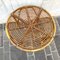 Round Bamboo Coffee Table, Italy, 1960s, Image 2