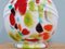 Vaso vintage in vetro opalino colorato, anni '60, Immagine 4