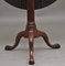 18th Century Carved Mahogany Tripod Table, 1780s, Image 3