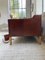 Banc 3 Places Modèle 2213 en Cuir Cognac par Borge Mogensen pour Fredericia, 1960s 39