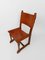 Sedie rustiche in pelle con borchie color cognac e legno di quercia, Italia, anni '30, set di 6, Immagine 25