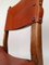 Italienische Rustikale Stühle aus cognacfarbenem Leder & Eichenholz, 1930er, 6 . Set 4