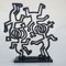 PyB, Coupling Haring, 2022, Plastic, Resin & Acrylic Sculpture 1