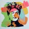 PyB, Frida Kahlo, 2023, Mixed Media auf Leinwand 1