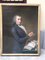 Homme Noble Peint, Années 1800, Huile sur Toile, Encadrée 3