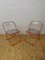 Plia Chairs attributed to Giancarlo Piretti for Castelli / Anonima Castelli, Set of 2, Image 1