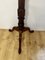 Victorian Carved Mahogany Torchere, 1880s 4