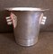 Vintage Art Deco Silver-Plated Metal Ice Bucket, 1930s 1