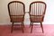 Beech Framed Windsor Farmhouse Armchairs, Set of 2 3