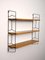 Wall Bookcase with Three Shelves, 1960s 1