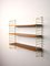 Swedish Shelving in Wood and Metal, 1960s 4