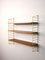 Swedish Shelving in Wood and Metal, 1960s, Image 4