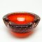 Italian Sommerso Murano Glass Bowl by G. Ferro for Made Murano Glass, 1950s 1