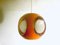 Plafonnier Colani Ufo Vintage en Plastique Orange de Massive Lighting, 1970s 1