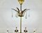 Vintage French Cascading Crystal and Brass Chandelier, 1960s 10