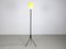 Floor Lamp with Yellow Glass Shade, 1960s, Image 2