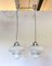 Glass Chandeliers in the Style of Carlo Nason, 1970s, Set of 2 12