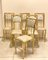 Chairs in Faux Bamboo & Brass from Maison Baguès, 1970s, Set of 6, Image 3
